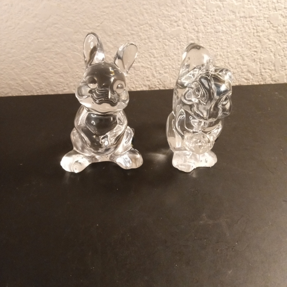 EXQUISITE Bohemia Czech Republic 4" Crystal Critters.